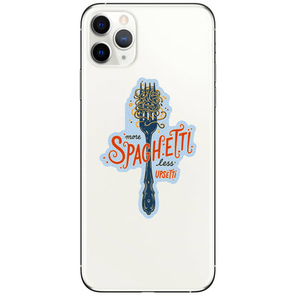 Vinyl Sticker; Spaghetti