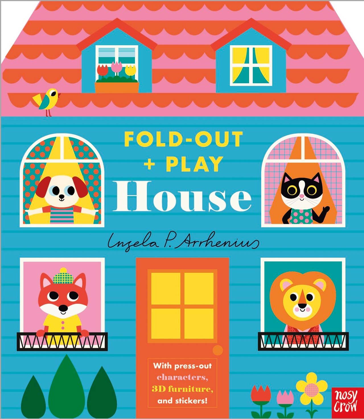 Children's Book; Fold-Out + Play: House