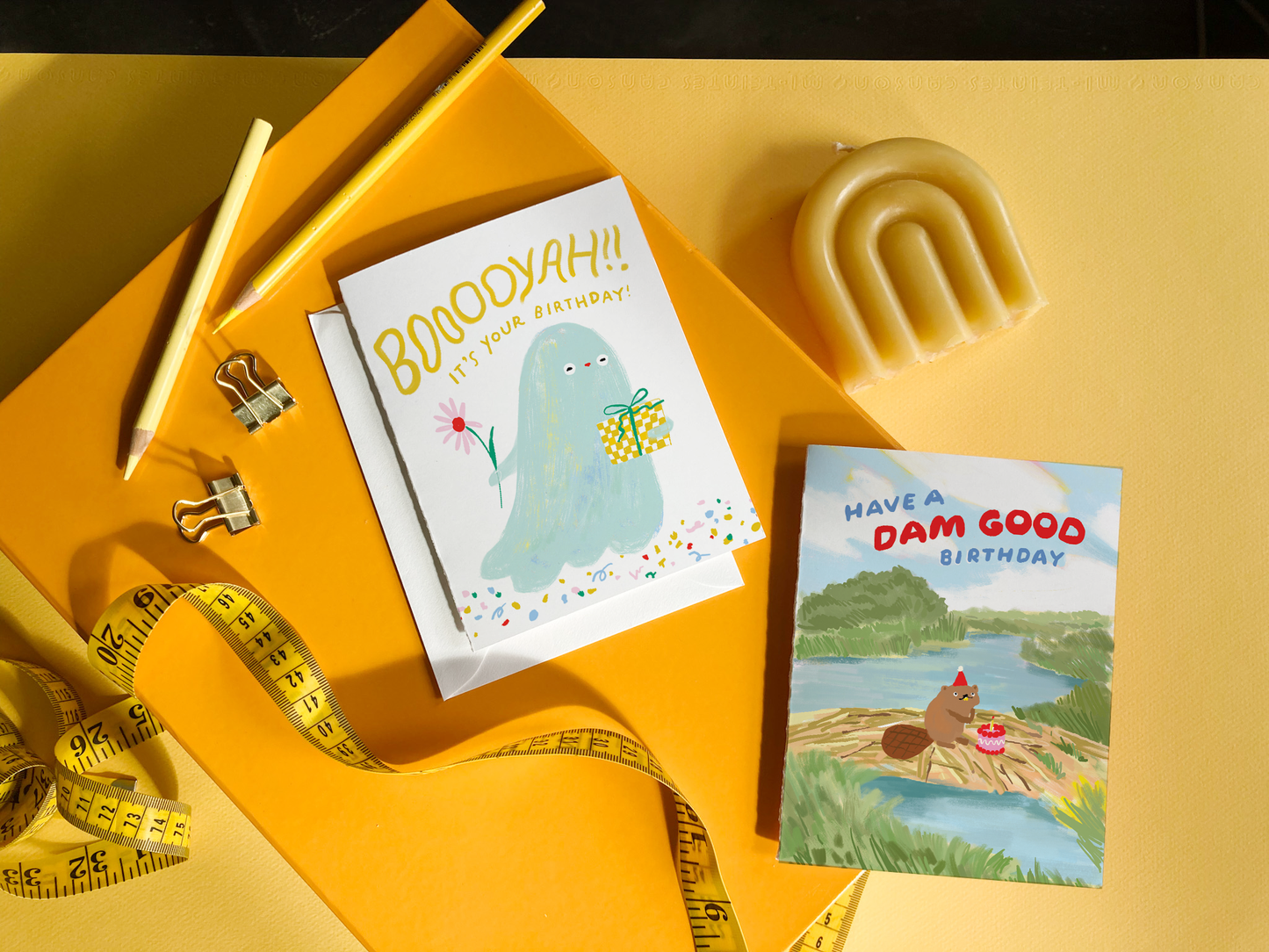 Birthday Card; Beaver