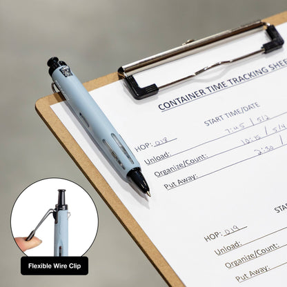 Ballpoint Pen; AirPress, Blue Gray | Tombow