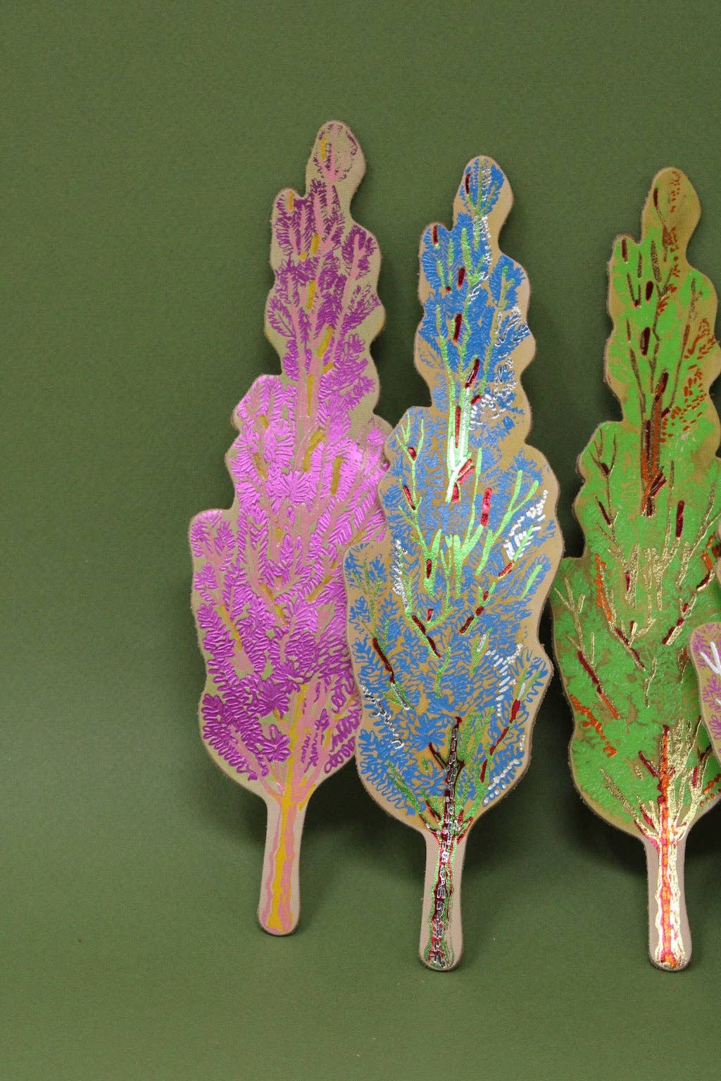 Leather Bookmark; Tree Hugger | Ark Colour Design