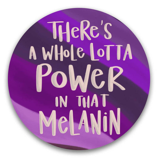 Vinyl Sticker; Powerful