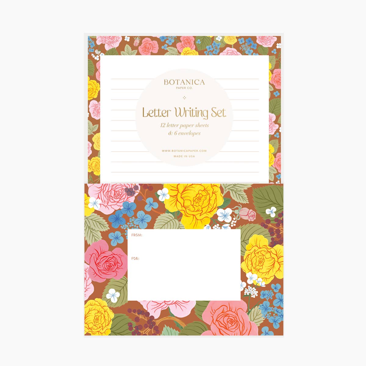 ROSE GARDEN / Letter Writing Set