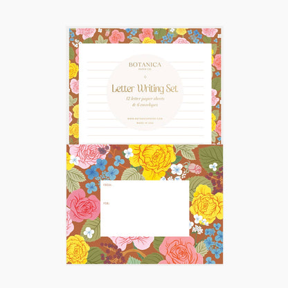 ROSE GARDEN / Letter Writing Set
