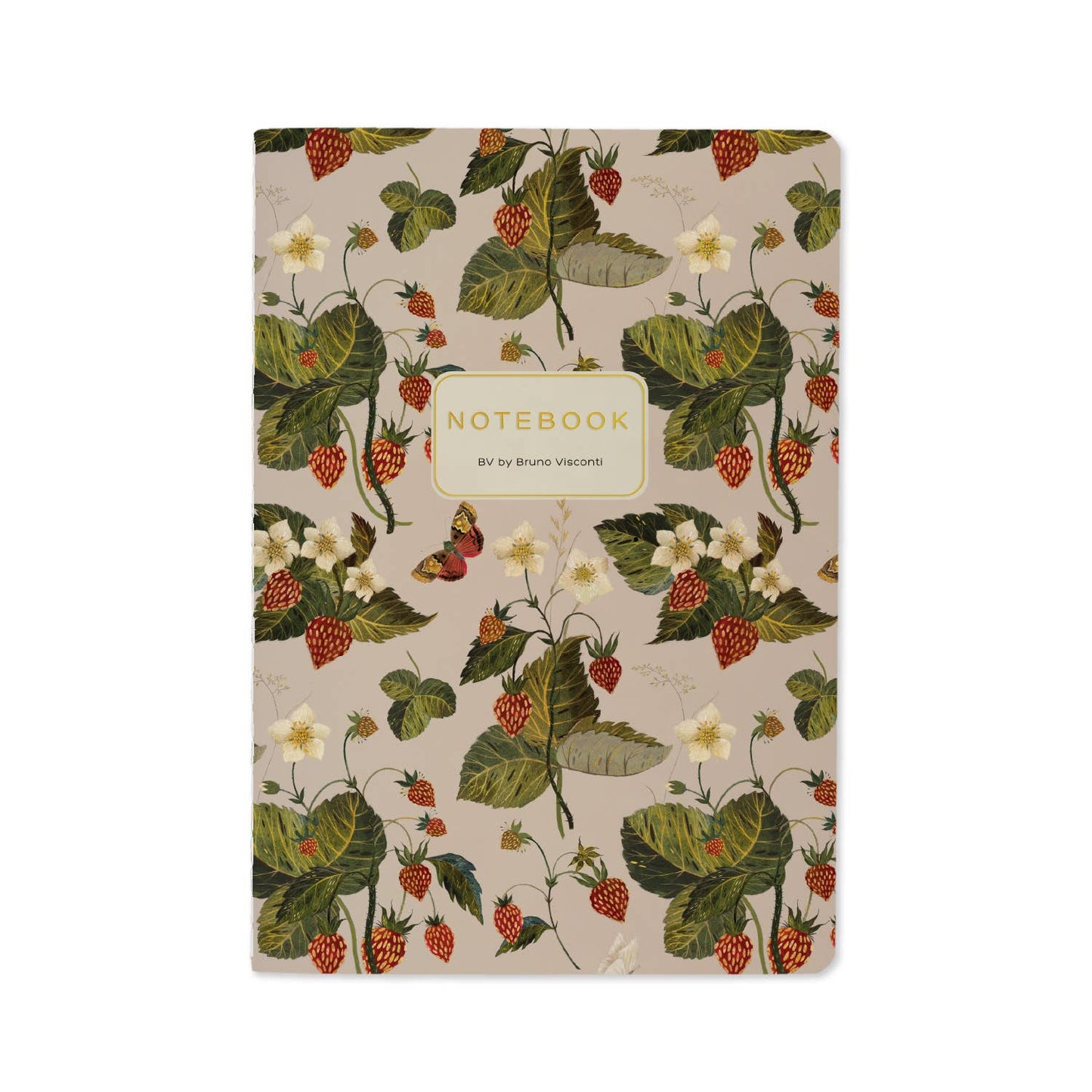 Notebook; Wild Strawberry (Size A5)