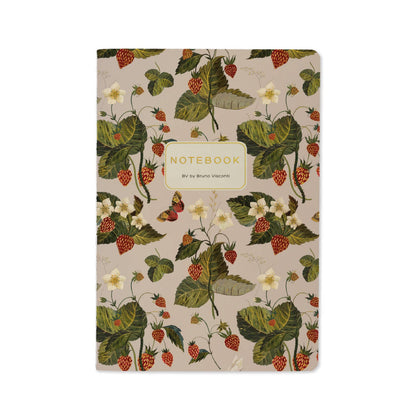 Notebook; Wild Strawberry (Size A5)