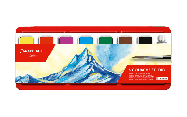 Caran D'Ache Gouache Studio (Set of 8)