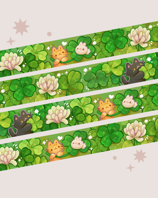 Washi Tape; Lucky Clovers | CC's Art Café