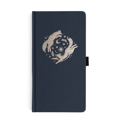 Notebook; TN Dot Grid: Forest Foxes