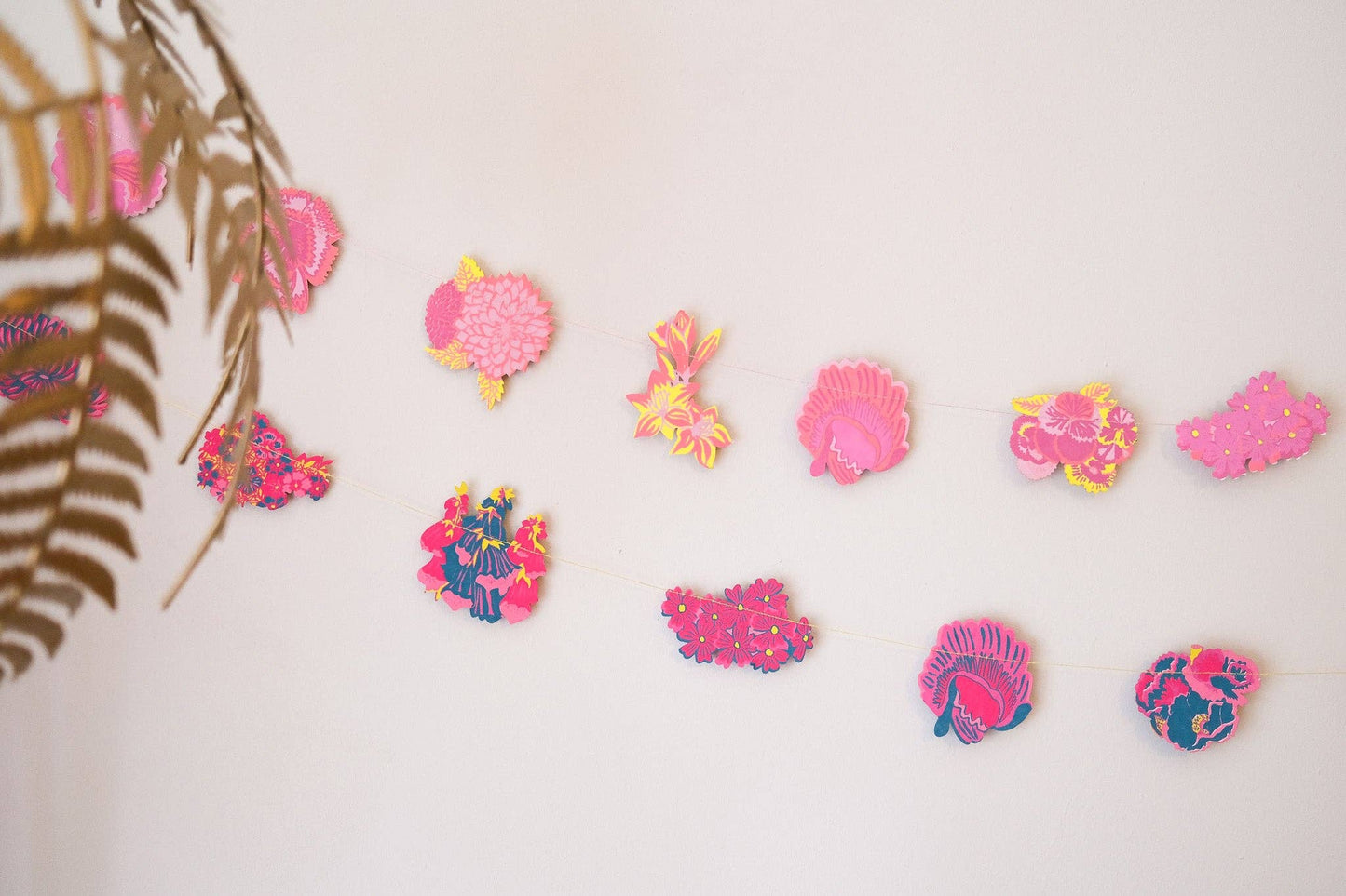 Sewn Garland; Spring Garden