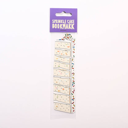Bookmark; Sprinkle Cake Slice (Die Cut) By Humdrum Paper