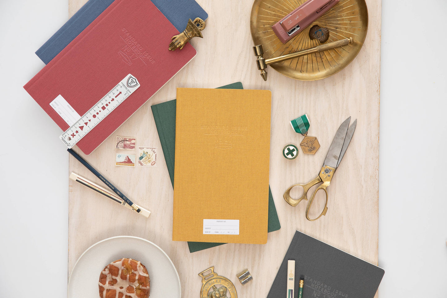 Standard Issue Tall Notebook No 17 - Blue