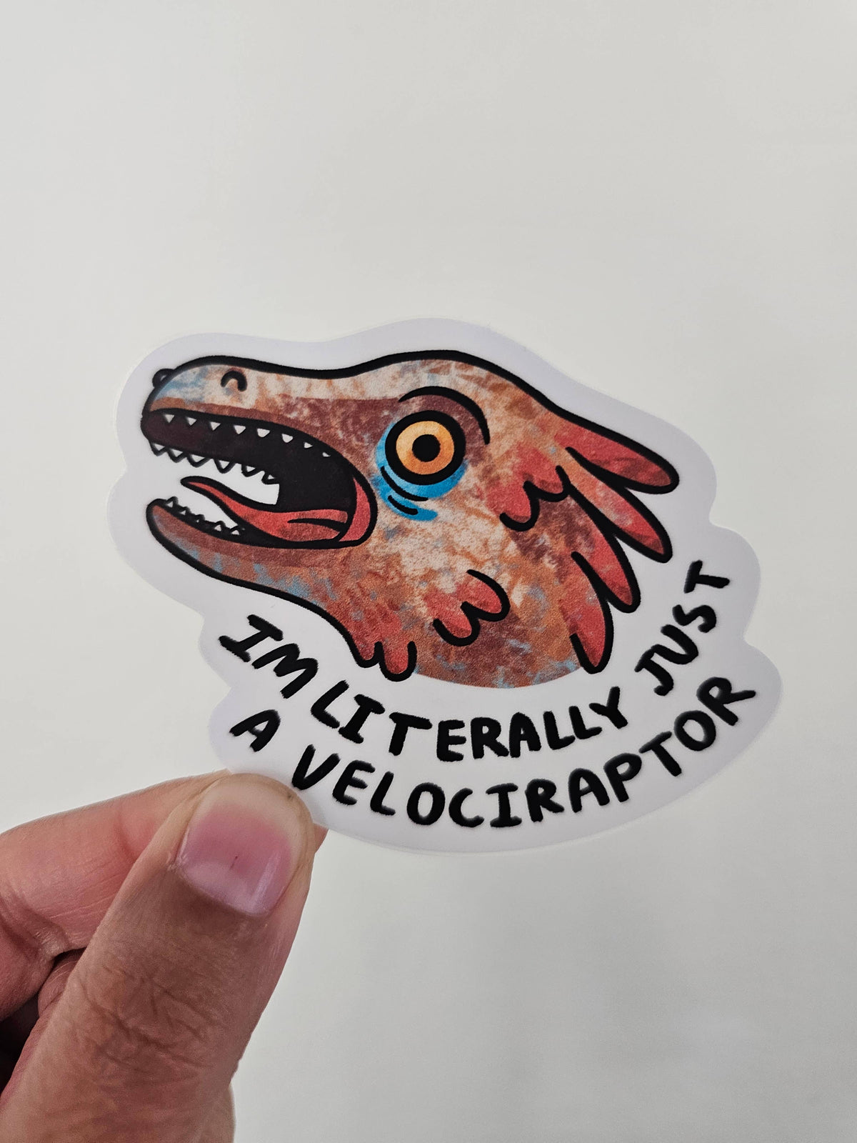 I'm Literally Just a Velociraptor Vinyl