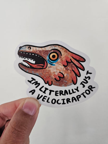 I'm Literally Just a Velociraptor Vinyl