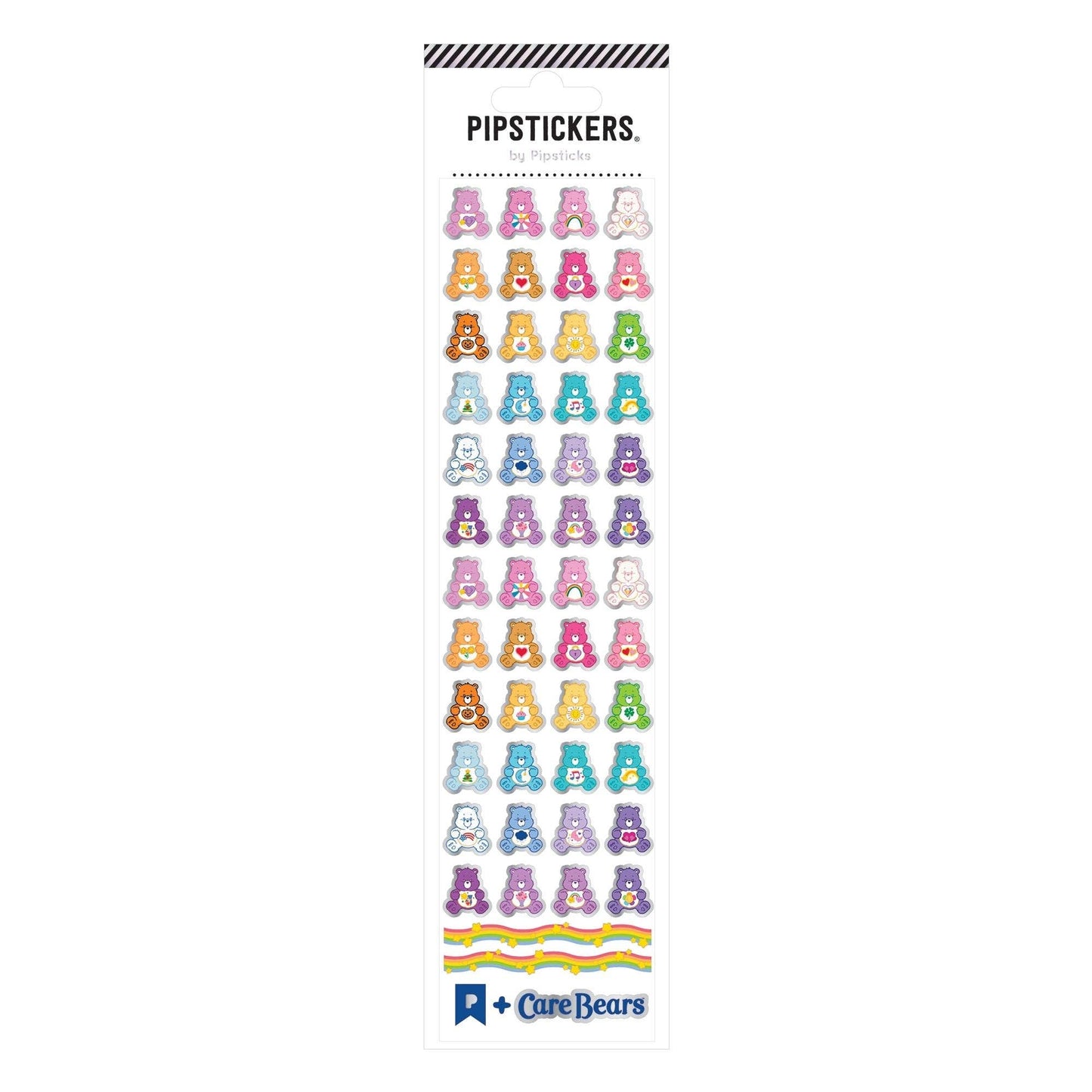Pipsticks Sticker Sheet; Care Bears Cast Of Characters