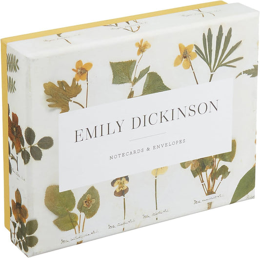 Notecard Set; Emily Dickinson (12 Notecards + 12 Envelopes)