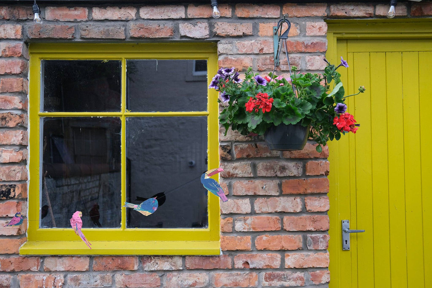 Sewn Garland; Tropical Birds By East End Press