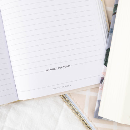 Journal; Write the Word Fruit of the Spirit Natural Linen | Cultivate What Matters