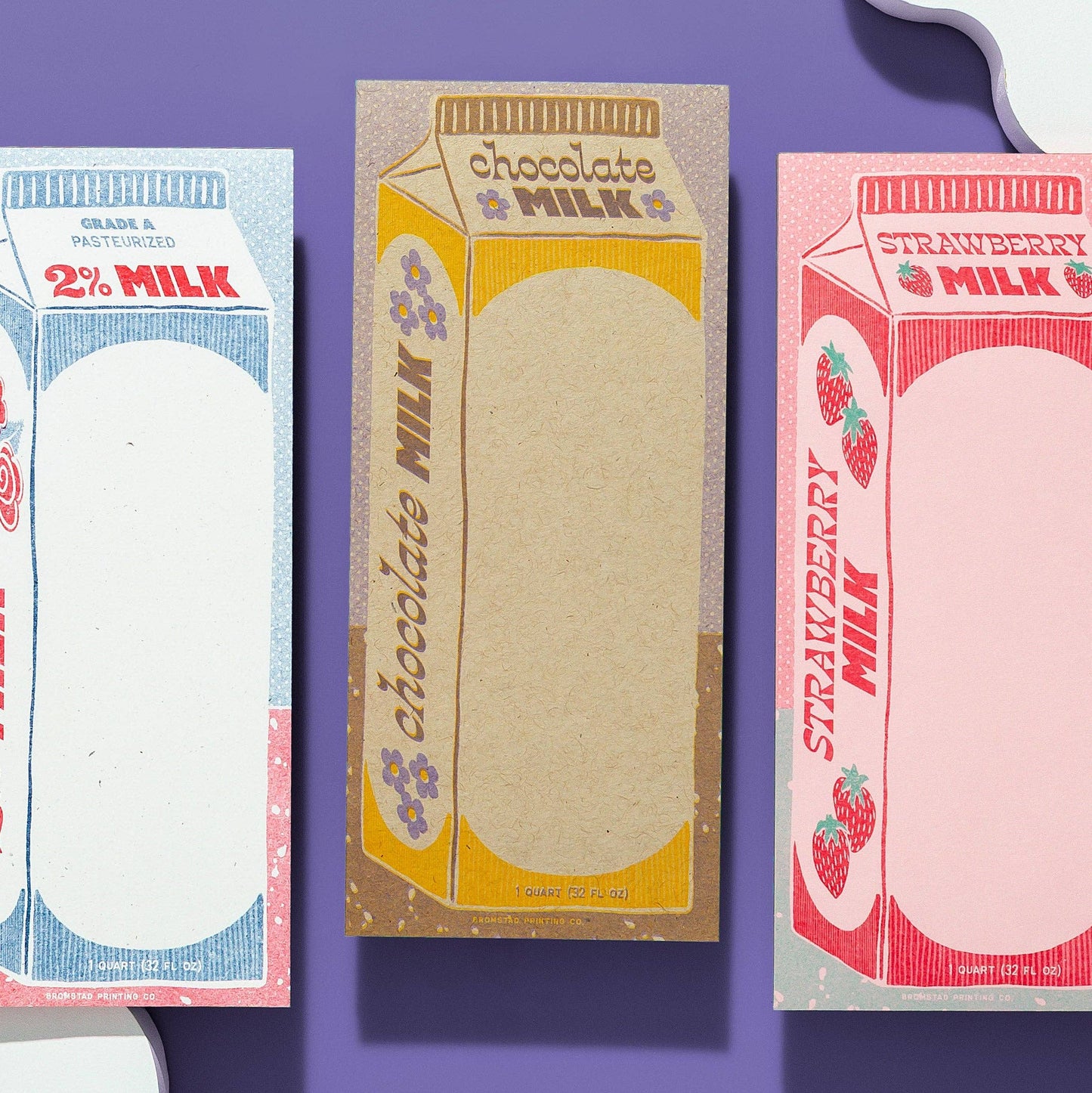Notepad; Chocolate Milk (Risograph)