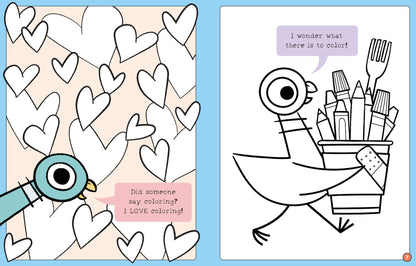 Coloring Book; Don't Let The Pigeon Color This Book! by Mo Willems