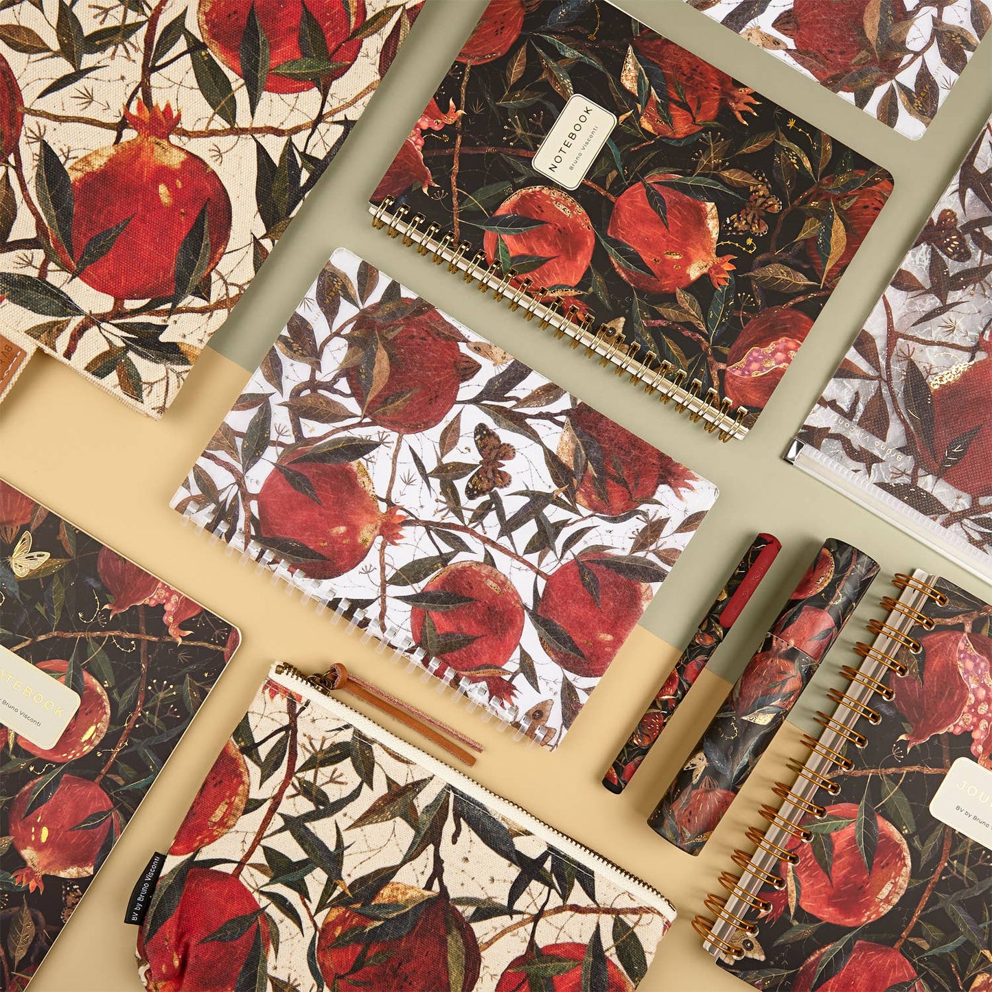 DreamWrite Ballpoint Pens - Lush Flora Series - BV by Bruno Visconti