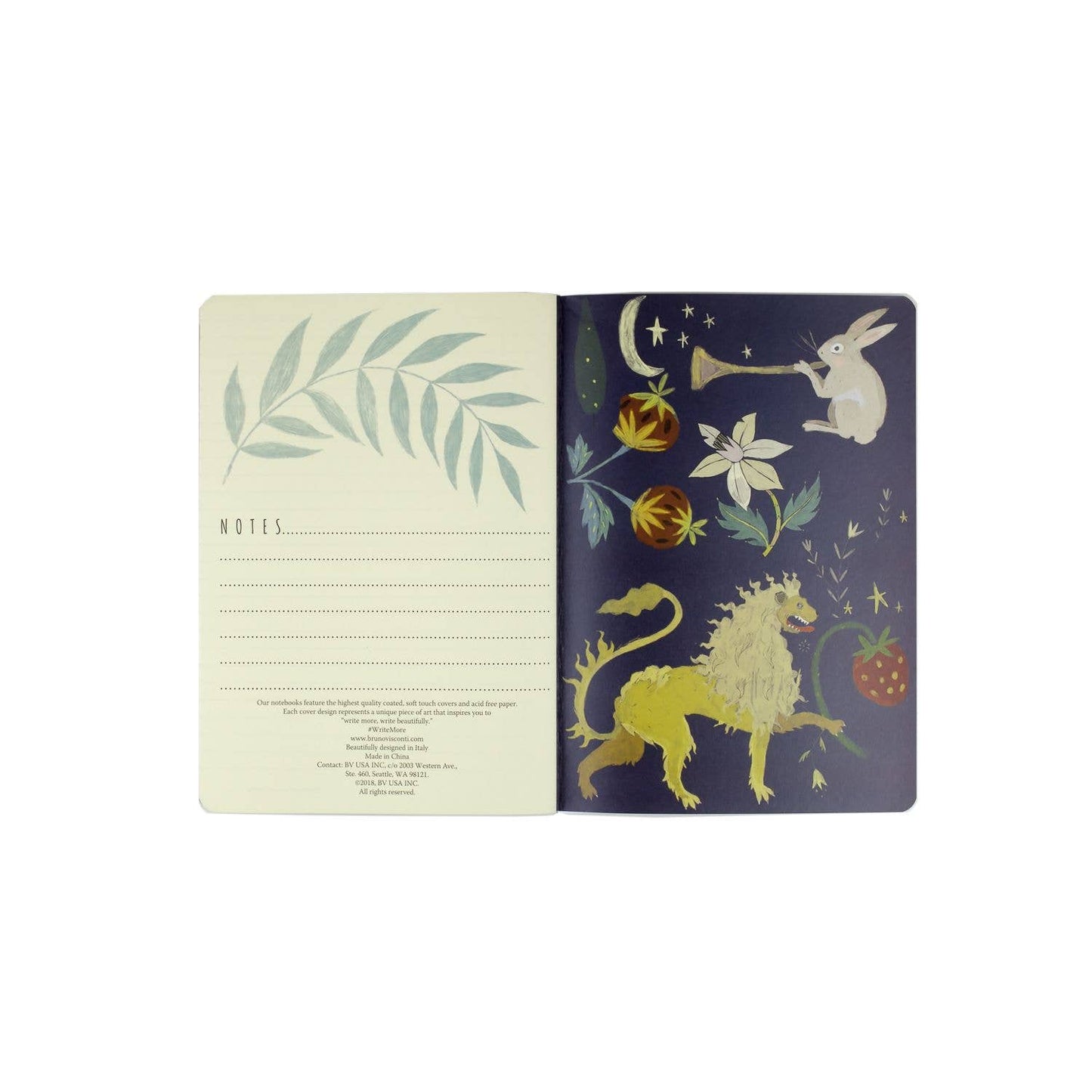 Notebook Collection; Fauna BV by Bruno Visconti