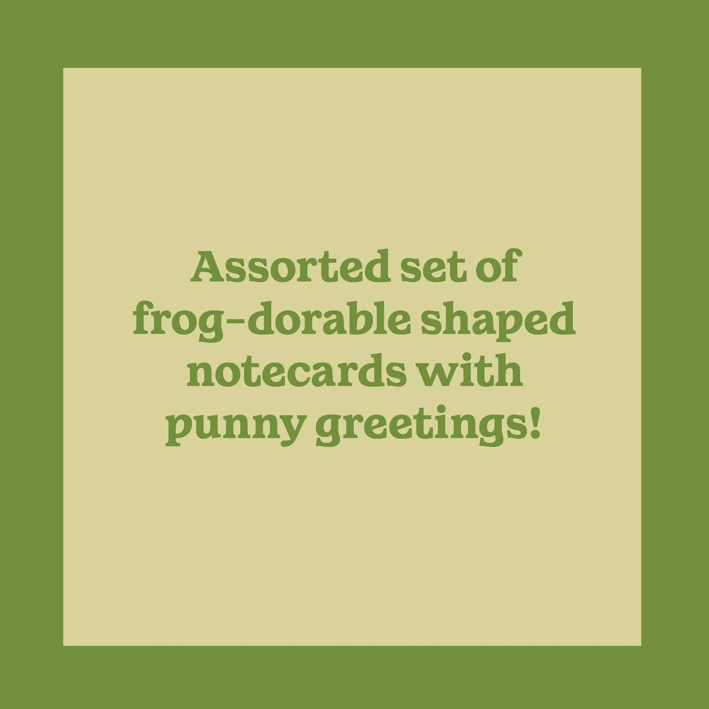 Notecard Set; What's Hoppin'?