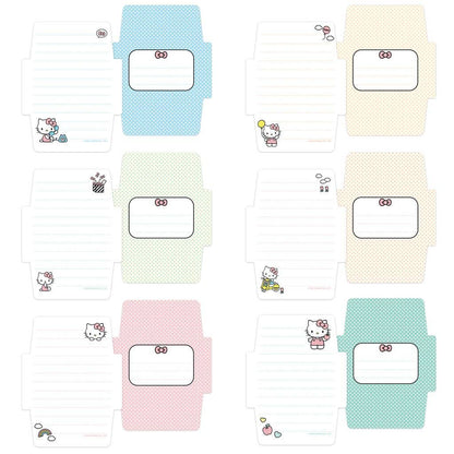 Hello Kitty Mini Note Cards with Stickers (Classic Pink)