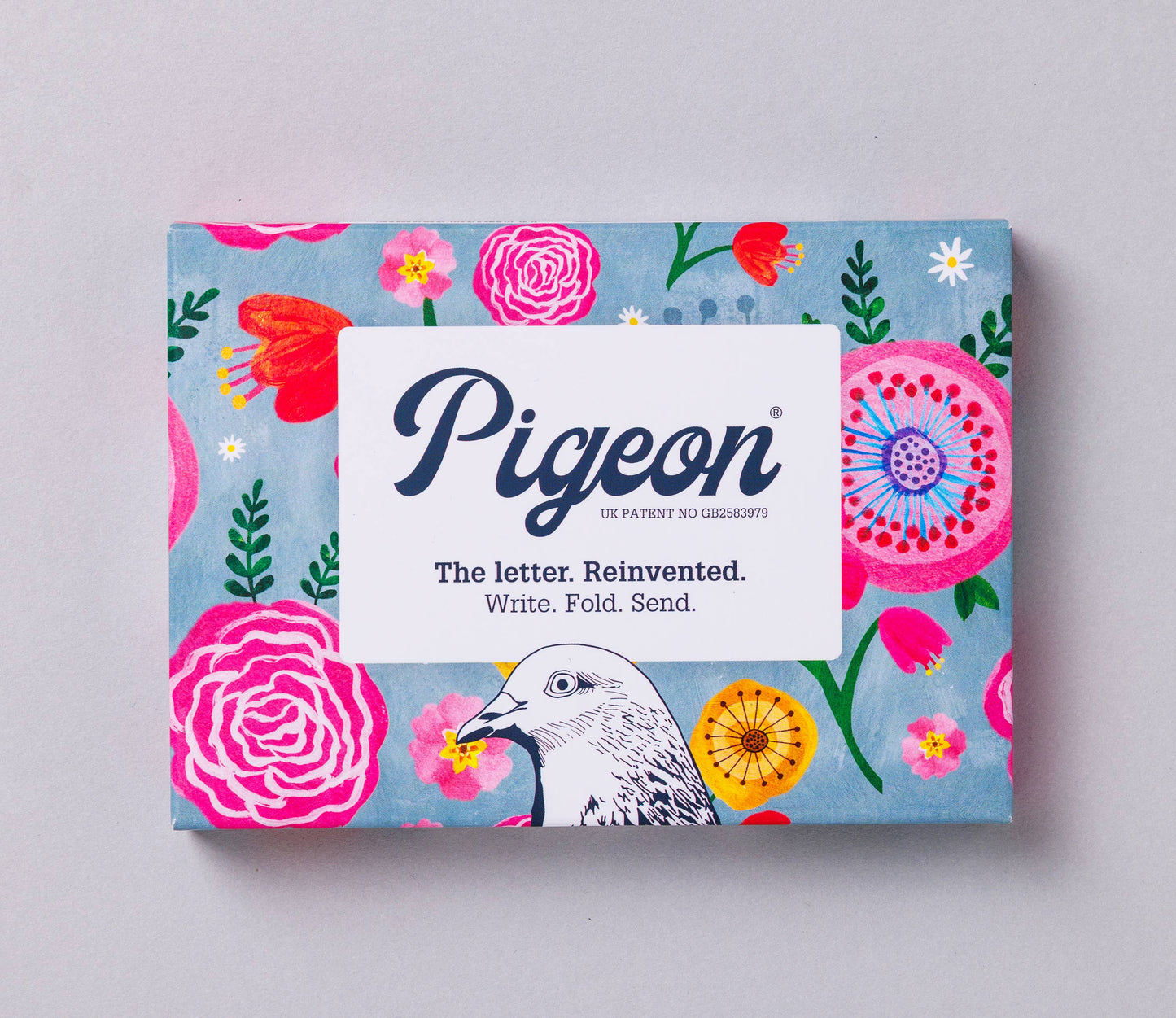 Folding Stationery Letter Set; Wildflower Pigeon