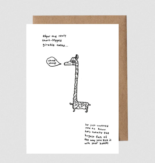 Greeting Card; Whoop Whoop