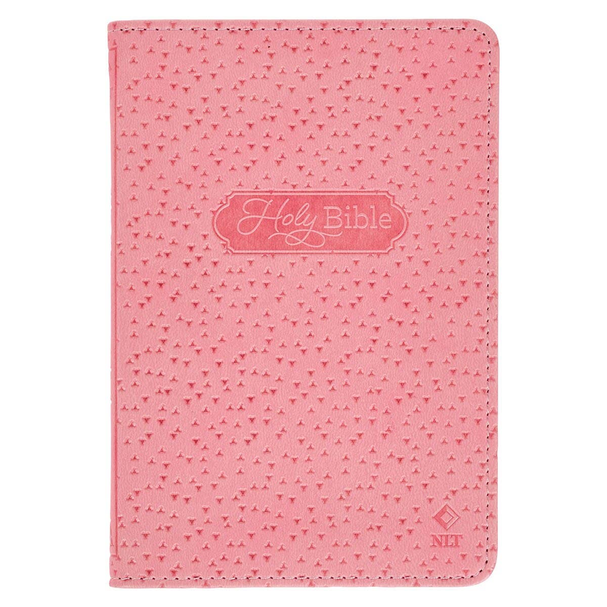 Bible NLT Infant New Testament (Faux leather, Pink)