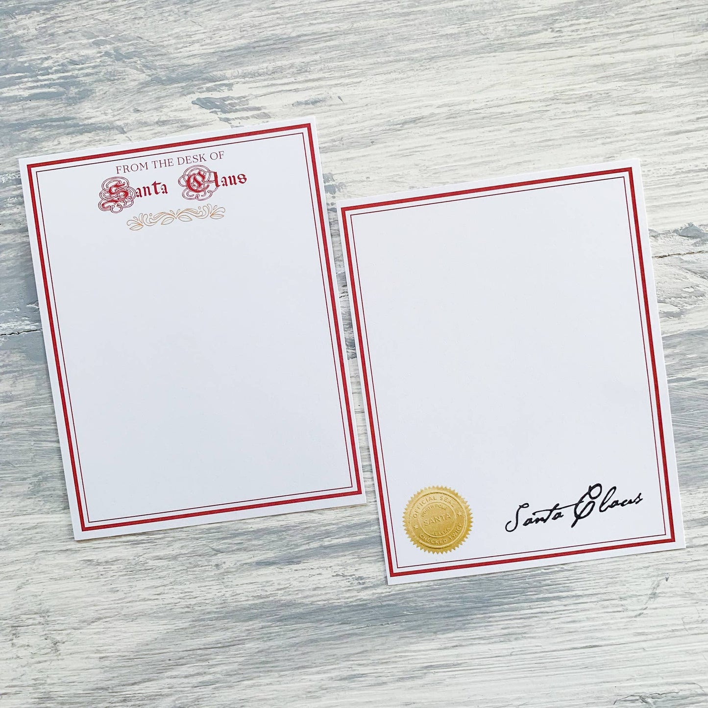 Christmas Writing Kit; Santa Mail Kit