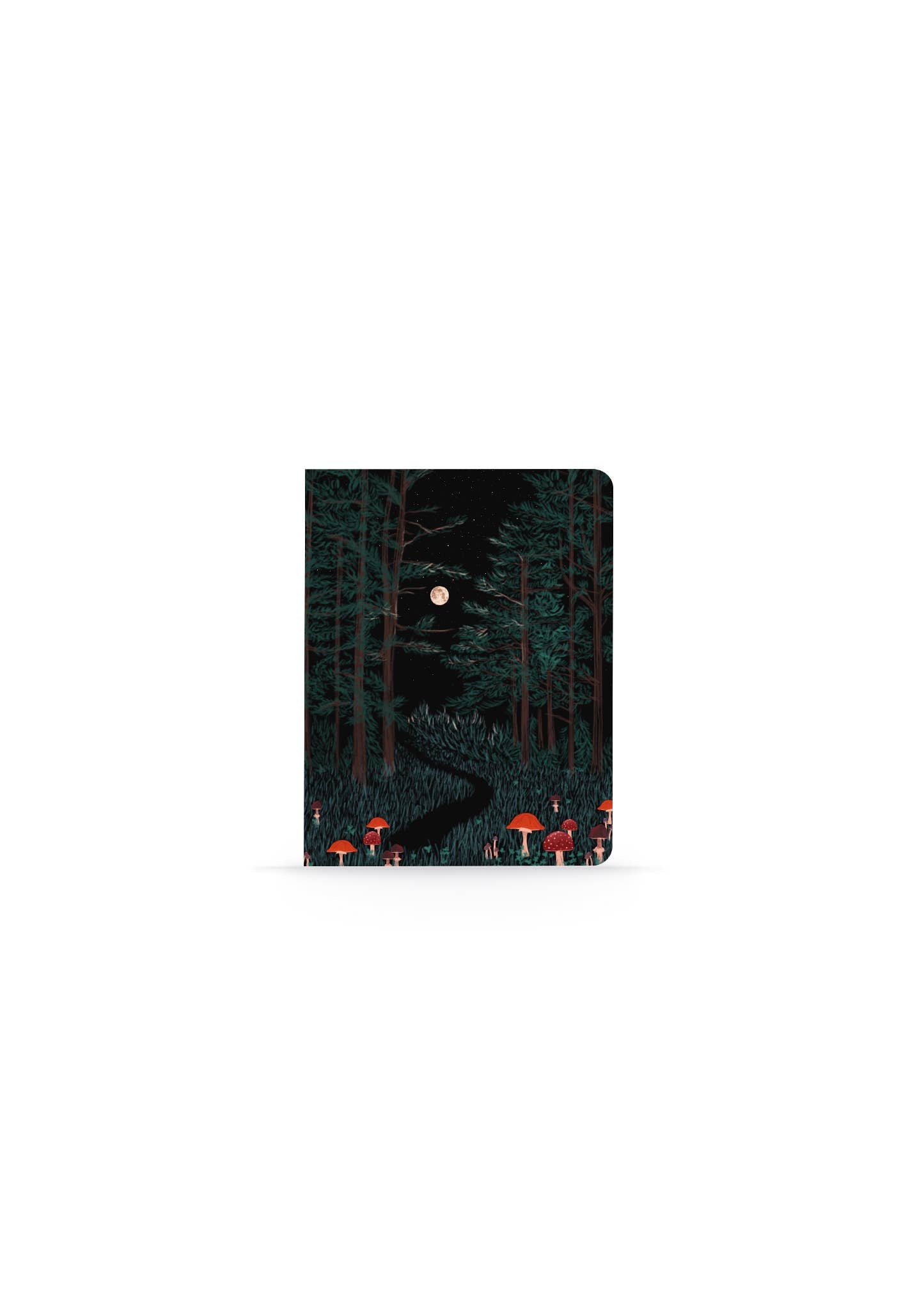 Journal Notebook; Moonrise Forest (Layflat Binding)