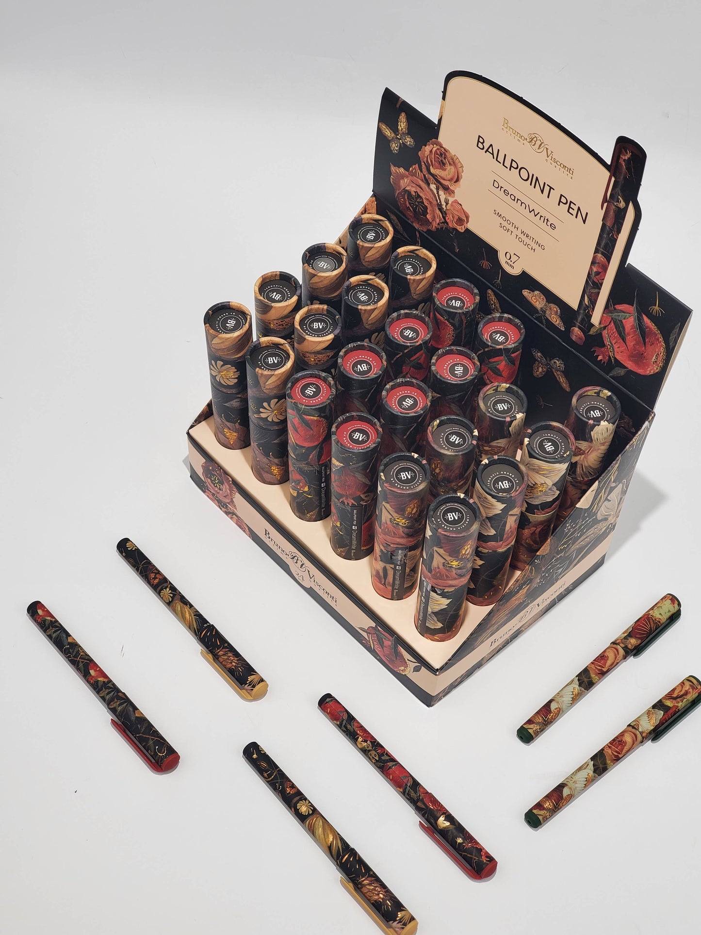 DreamWrite Ballpoint Pens - Lush Flora Series - BV by Bruno Visconti