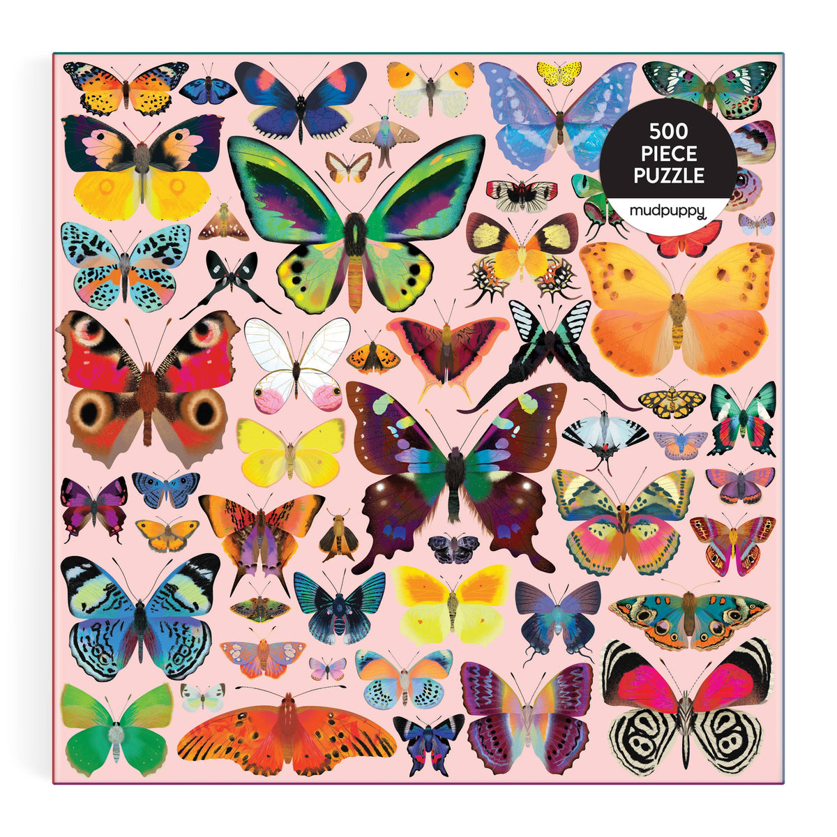 Jigsaw Puzzle; Brilliant Butterflies (500 Pieces)