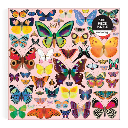 Jigsaw Puzzle; Brilliant Butterflies (500 Pieces)