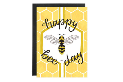 Birthday Card; Happy Bee Day