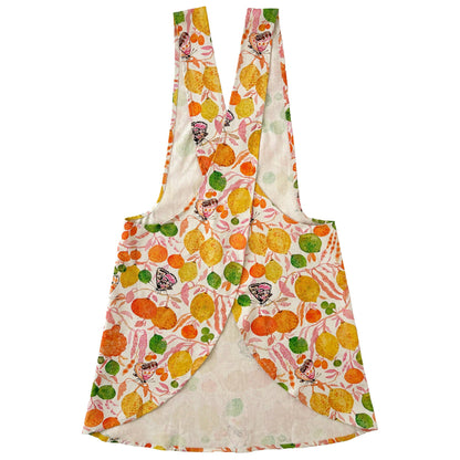 Pinafore Apron; Citrus By BETSY OLMSTED