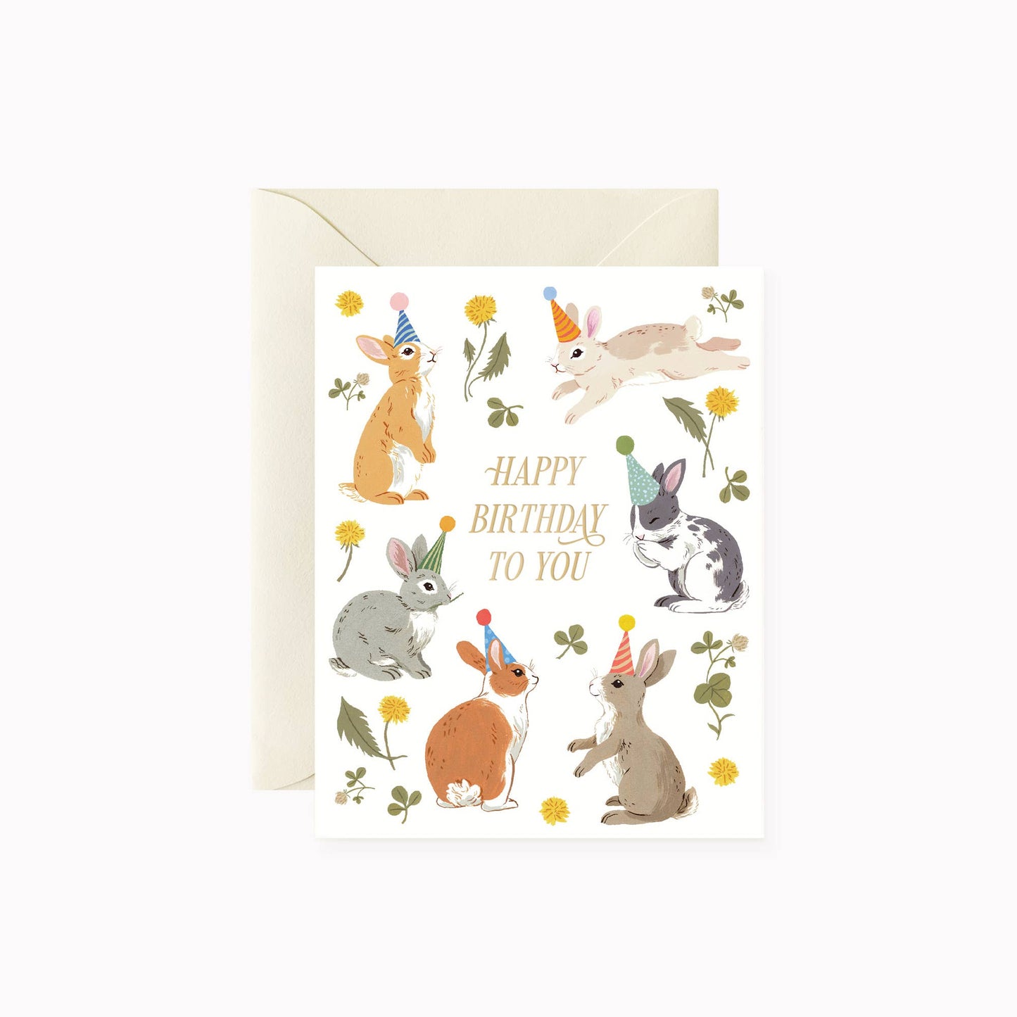 Birthday Card; Bunnies Birthday