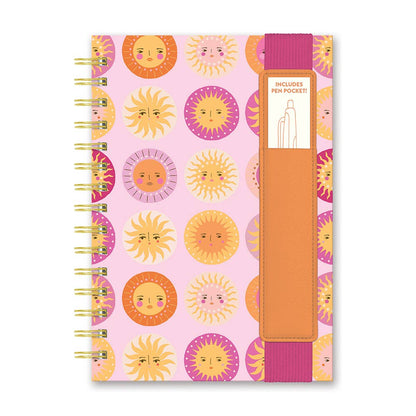 Oliver Notebook with Pen Pocket; On the Sunny Side