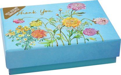 Thank You Notes; Garden Blooms