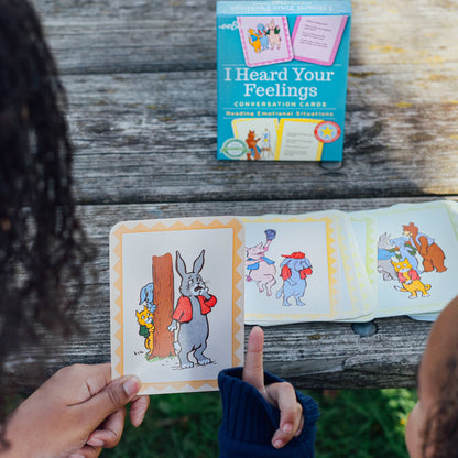 Eeboo Conversation Cards; I Heard Your Feelings