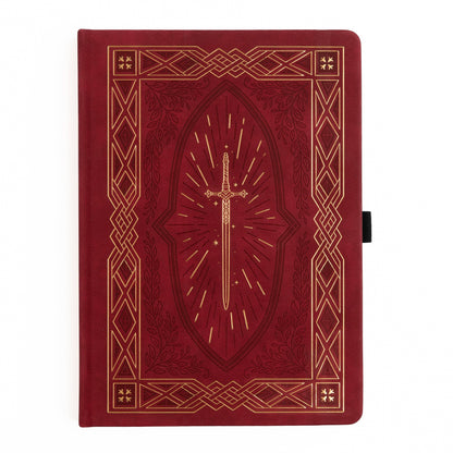 Dot Grid Notebook; Knight's Sword (8x8)