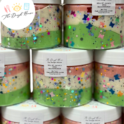 Magical Jars; Fun Size Butterfly (Sensory Dough & Trinkets)