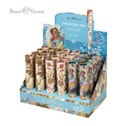 Ballpoint Pens; DreamWrite Fauna Series (Assorted 24-Pack) | BV by Bruno Visconti