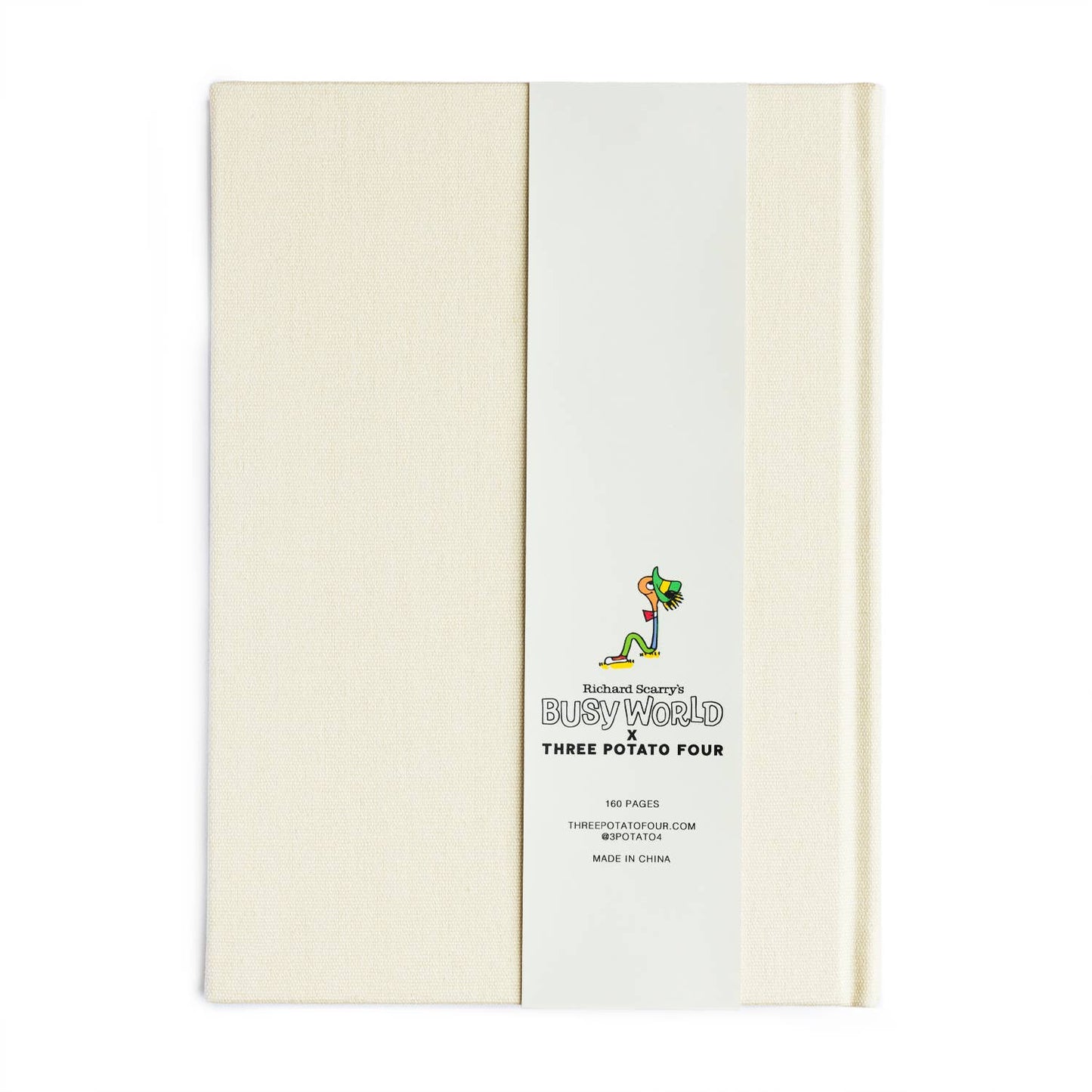 Richard Scarry® - Lowly Floral Embroidered Journal by Three Potato Four