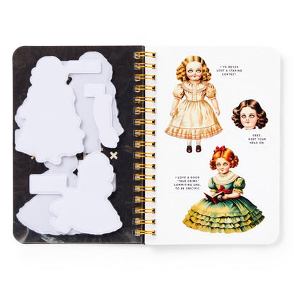 Sticker Book; Haunted Dolls by Brass Monkey