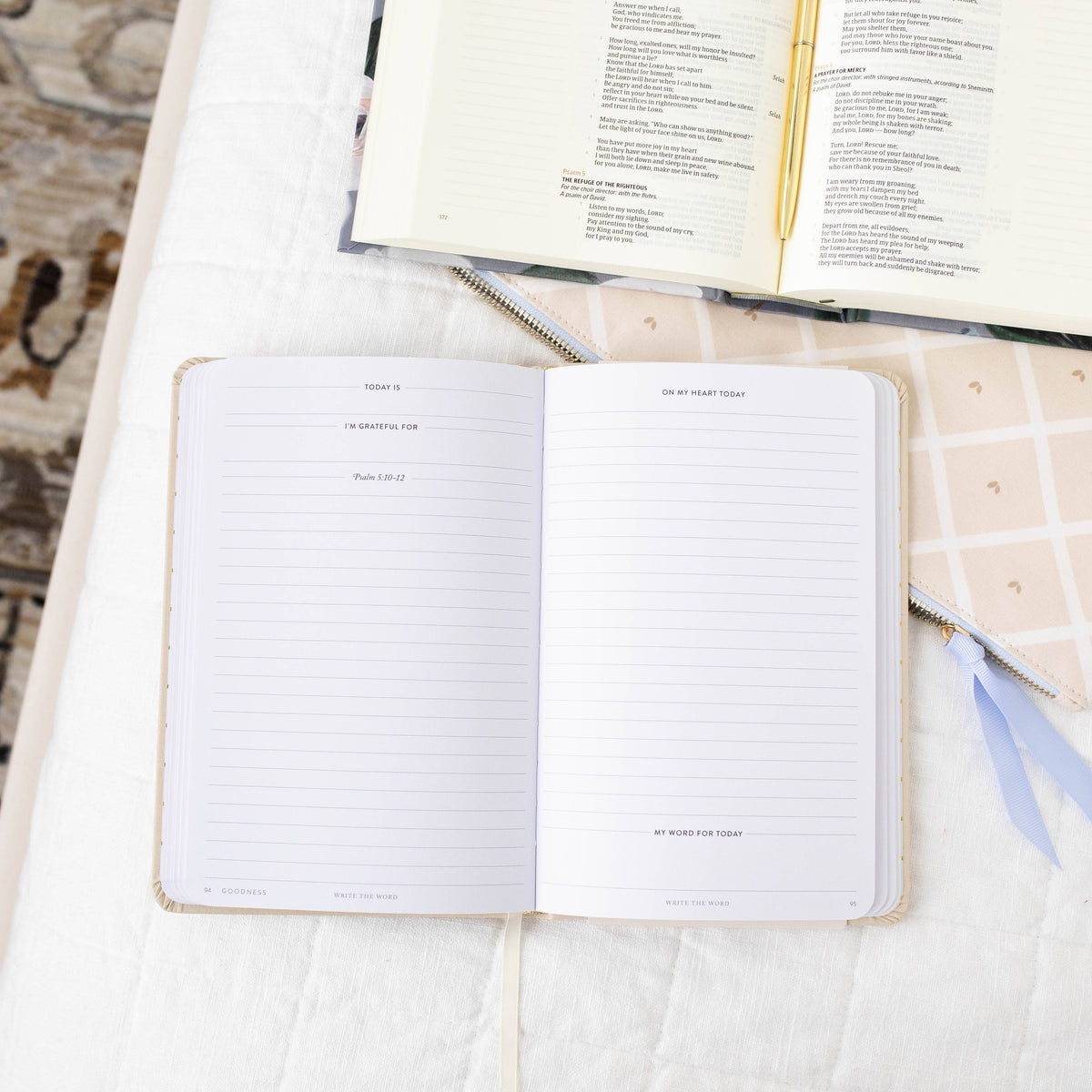 Journal; Write the Word Fruit of the Spirit Natural Linen | Cultivate What Matters