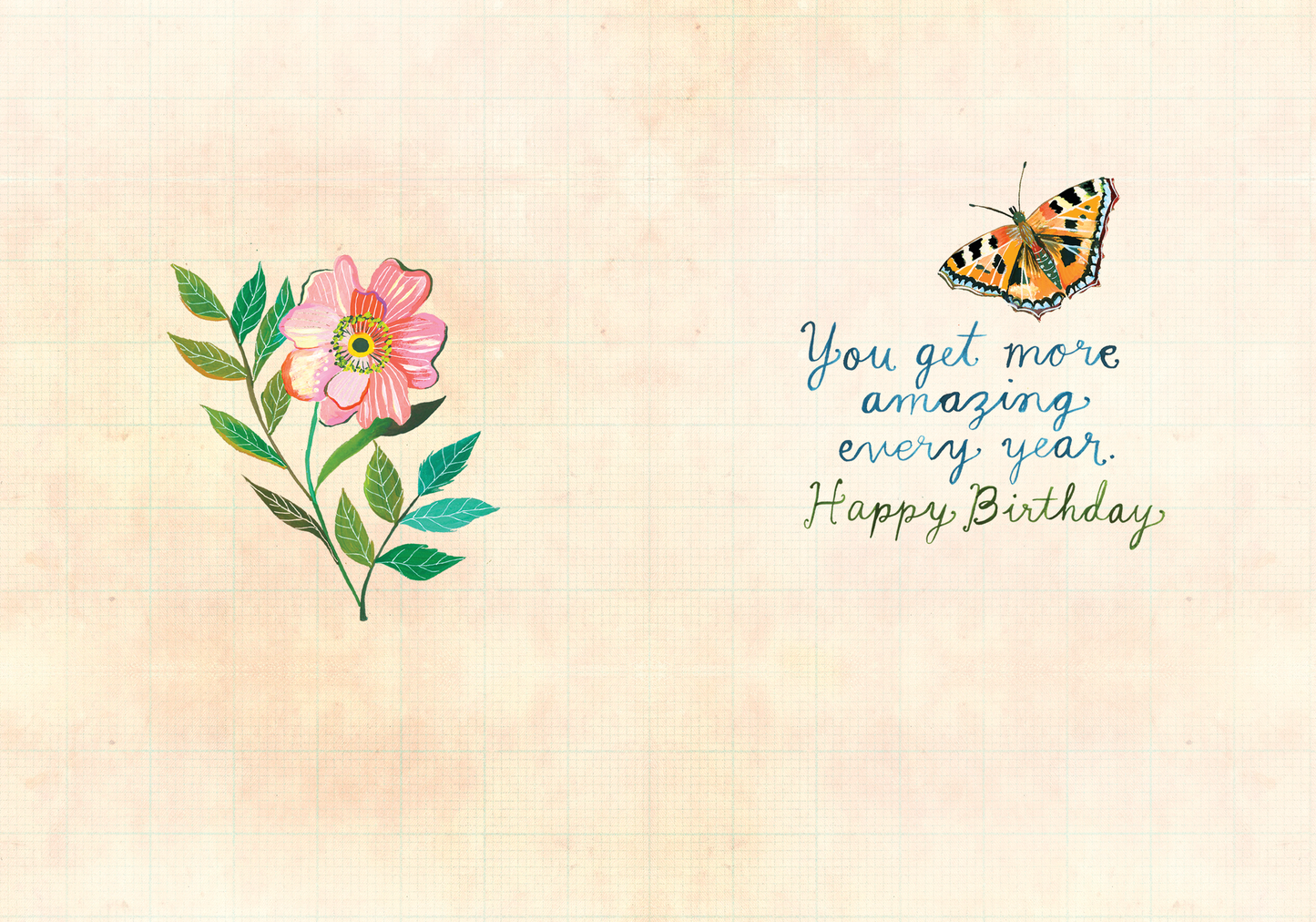Birthday Card; Secret Garden