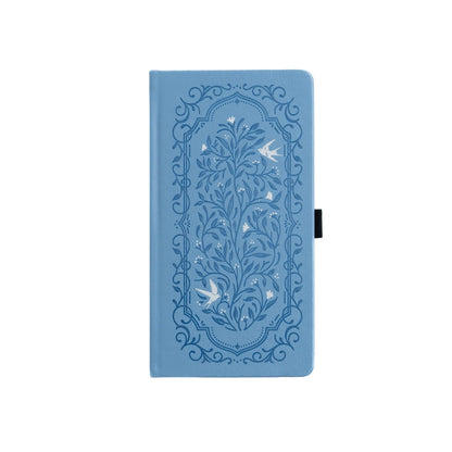 Dot Grid Notebook; Songbird In Blue